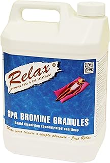 Relax 5Kg Bromine Granules Hot Tub Pool Spa Sanitiser Infused