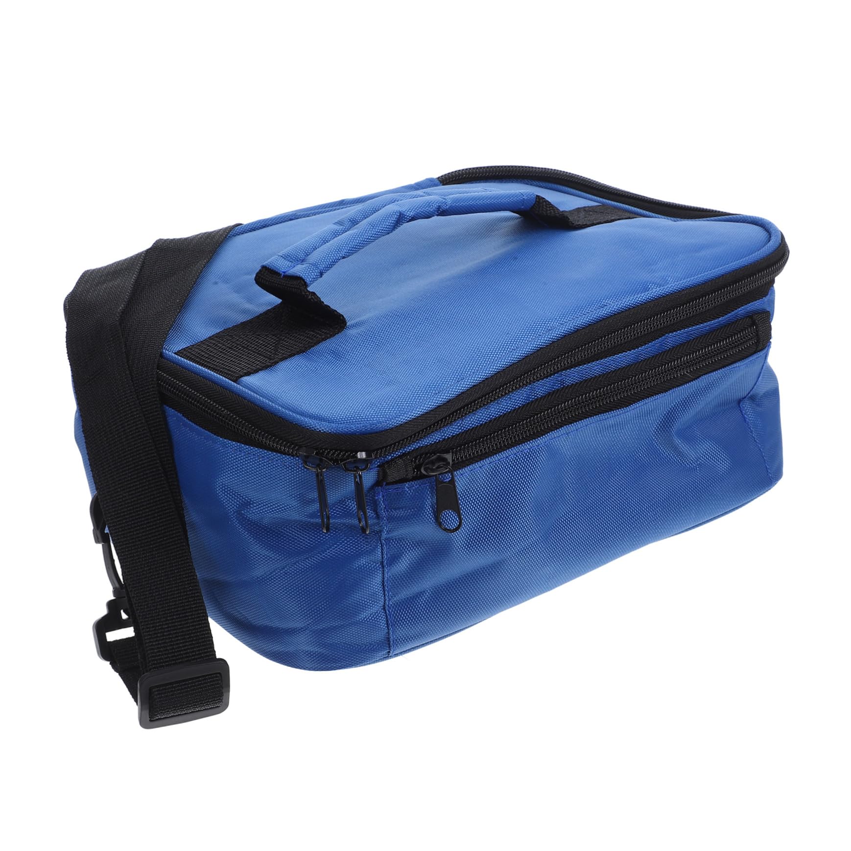 Auto Heiz Lunchpaket 12v Oxford Stoff Isolierte Speisenwärmertasche für Auto Outdoor Camping mit Schultergurt und Alufolie Innenfutter