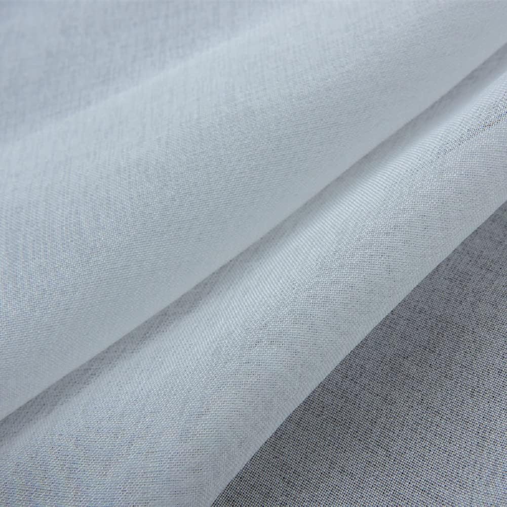 Rod Pocket Voile Semi Sheer Curtains Home Decoration Lovely Cartoon Space Embroidered Design Panels for Living Kids Nursery Room Bedroom(1 Panel, W 100 x L 102 inch, White)