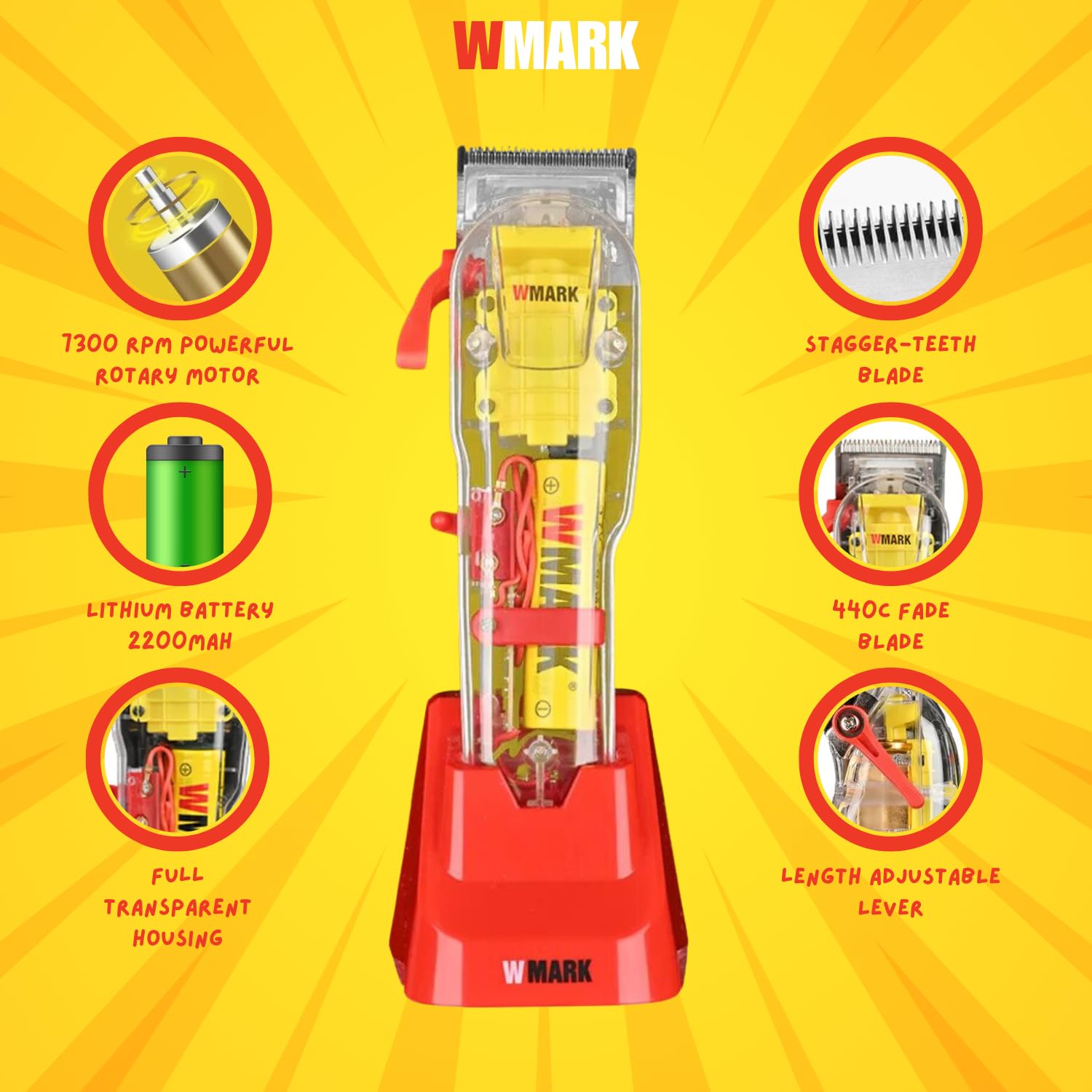 Buy WMARK NG-108PRO Professional Zero Gapped Hair… | Global