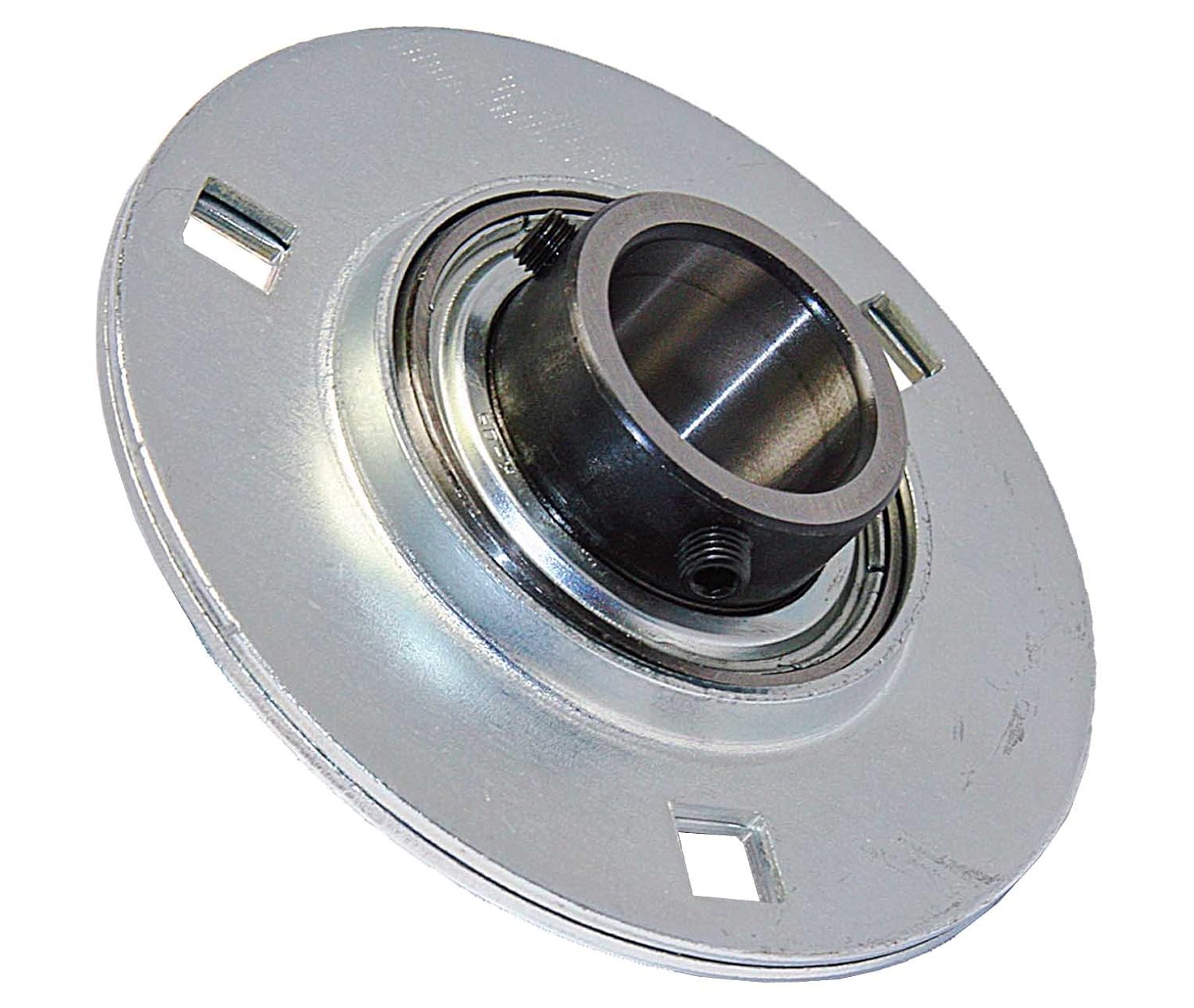 FYH Bearing SBPF205 25mm Stamped steel round three bolt Flanged