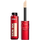 L'Oreal Paris Infallible Skin Ink 2-in-1 Foundation Concealer Hybrid Face Makeup, up to 48HR Transfer-Resistant with Buildable Light to Full Coverage, 15 Fair Neutral