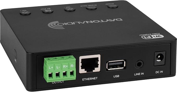 WB40A Wi-Fi Bluetooth Multi-Room 2x20W Amplifier with IR Remote