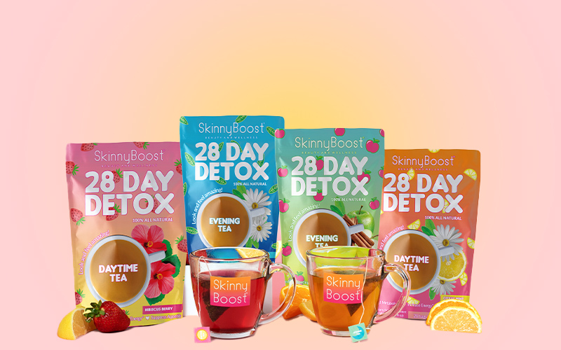 Amazon.com : Skinny Boost Evening Detox Tea-APPLE CINNAMON
