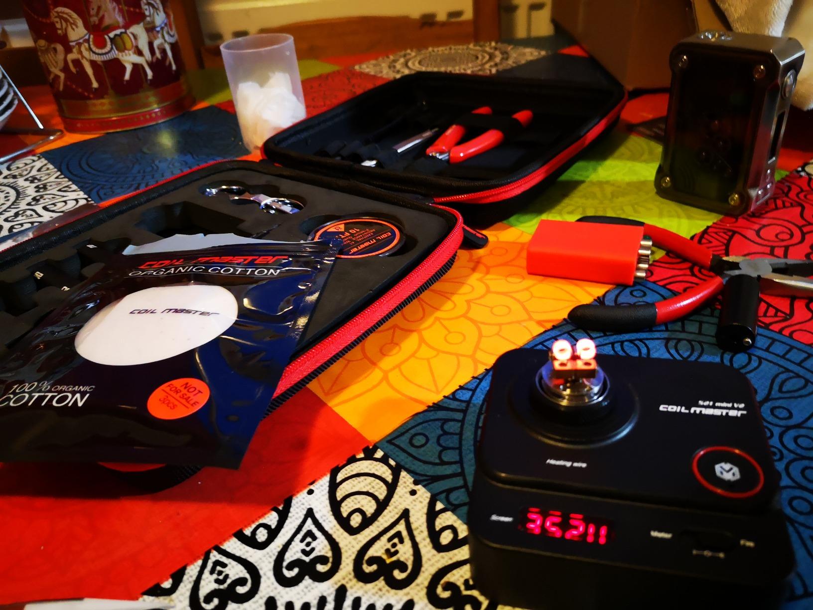 Coil Master DIYV3 Kit V3 Tool Set with Latest Coil Jordan