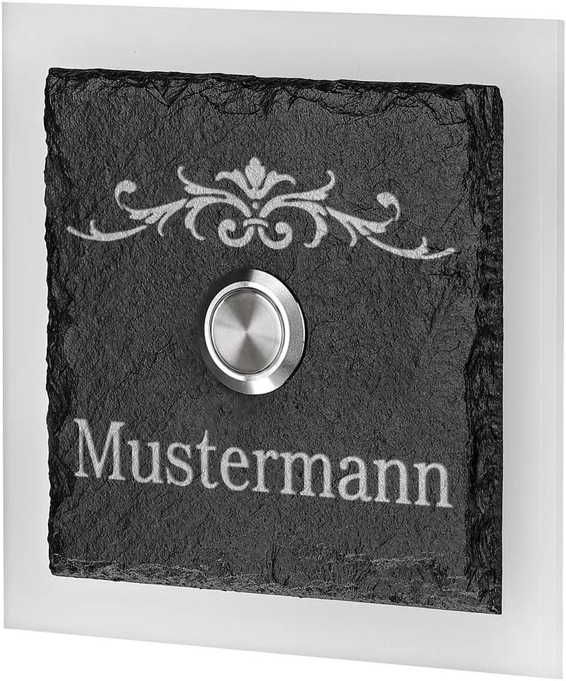 Tavoletta In Ardesia Con Incisione Personalizzabile Con Nomi, Targa Da - Foto 11