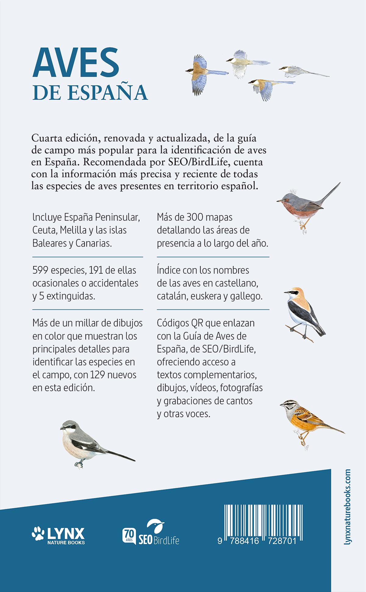 Aves de España - 4ª edición (Guías de campo)