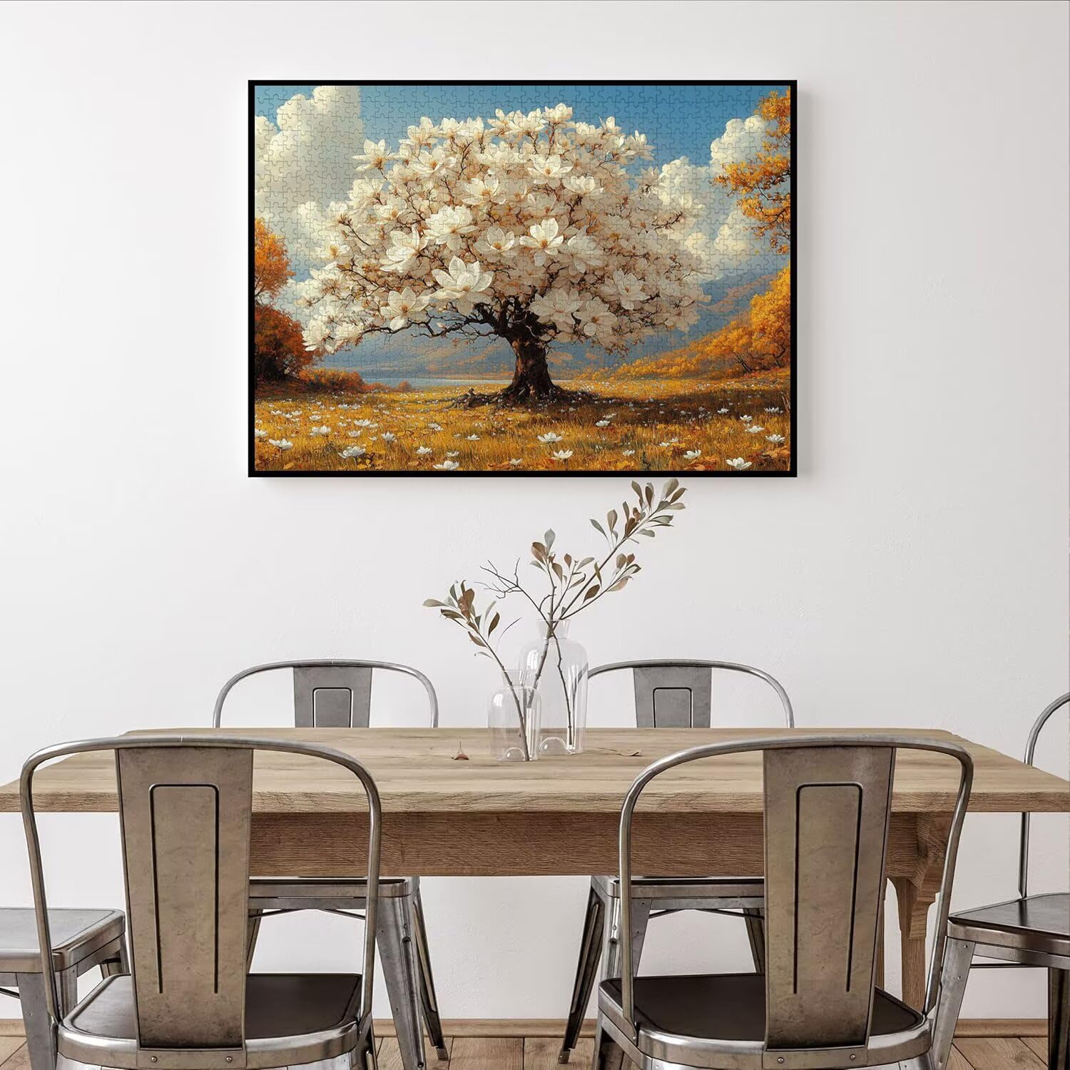 Puzzle 5000 Pezzi Fiori Puzzle Adulti, Gioco Educativo, n-316 | Jigsaw Puzzles Albero, Impossibile Difficile Sfida, Classici Gioco Familiare, Giochi Divertenti, Idee Regalo