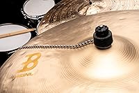 Vista 7 de Platillo Sizzler de Bacon Pesado para Ride, Crash, China y Efectos sin Remaches Requeridos — Cadena con Cuentas Superior para Jazz o Cualquier