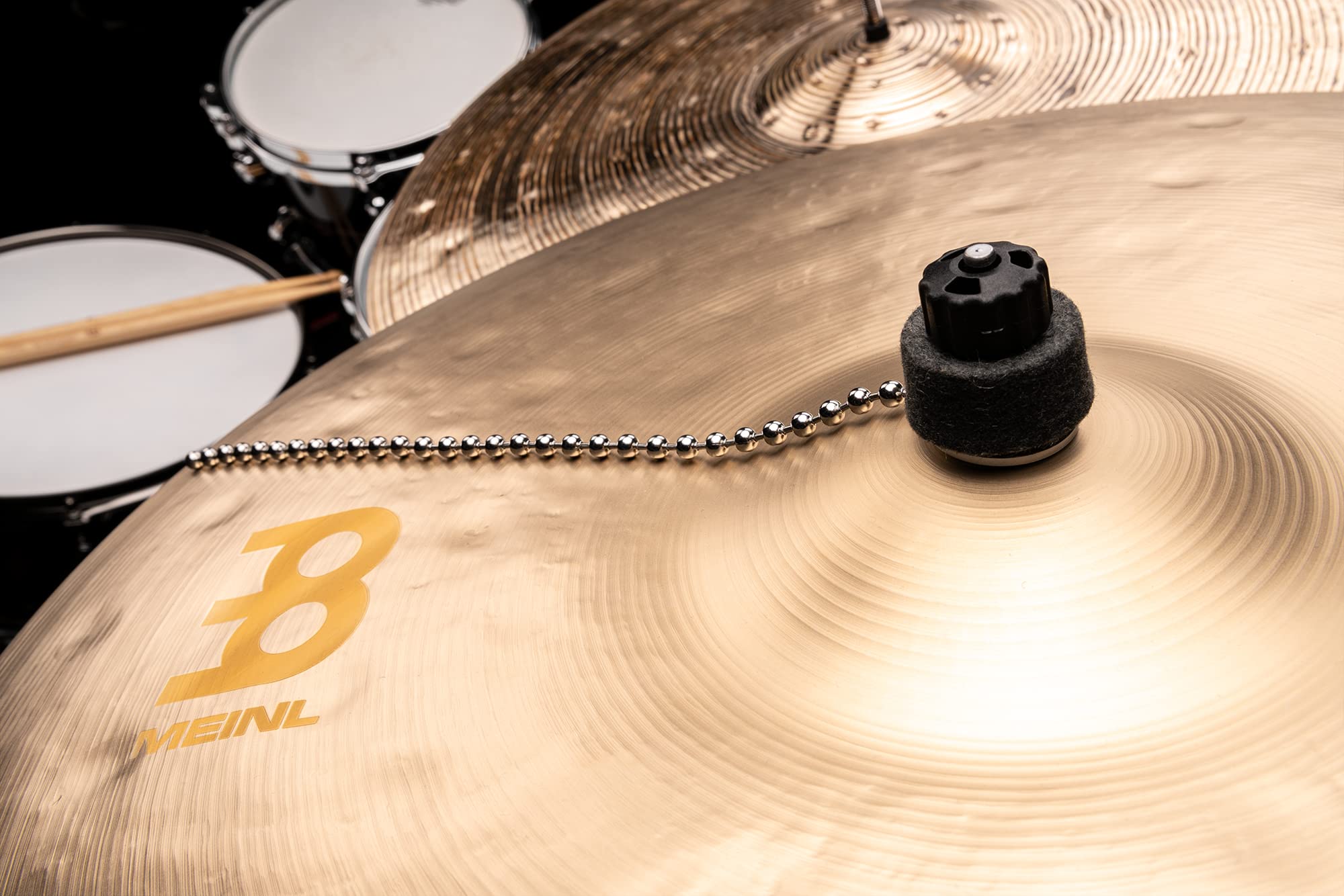 Meinl Heavy Cymbal Bacon, silver - Image 4