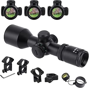 Cannocchiale a reticolo con laser rosso thumbnail classifica