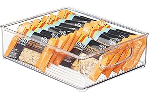 iDesign Linus 8x8 Storage Bins for Easy Organization