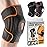 DR. BRACE ELITE Knee Brace with Side Stabilizers & Patella Gel Pads for Maximum Knee Pain Support and fast recovery for men and women-Please Check How To Size Video (XX-Large, Mars)