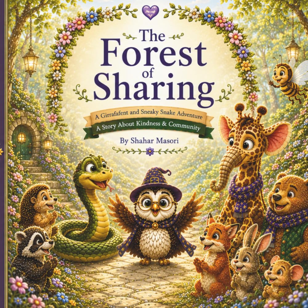The Forest of Sharing: A Girafafent and Sneaky Snake Adventure (The Adventures of Girrafafent and Sneaky Snake)
