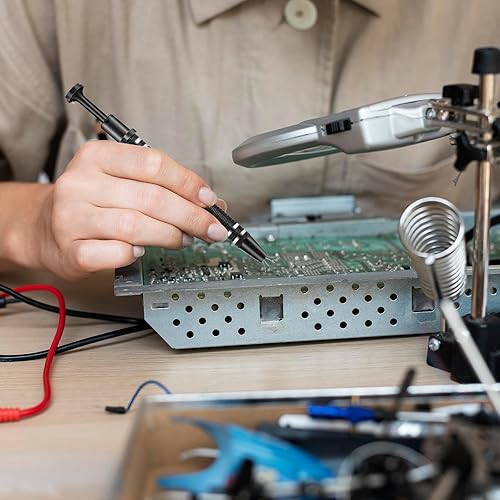 Miniatura 7 de Herramienta de recogida de 4 puntas para joyero, herramienta de acero inoxidable para perforación de bolas, herramienta de recogida de 4 garras para