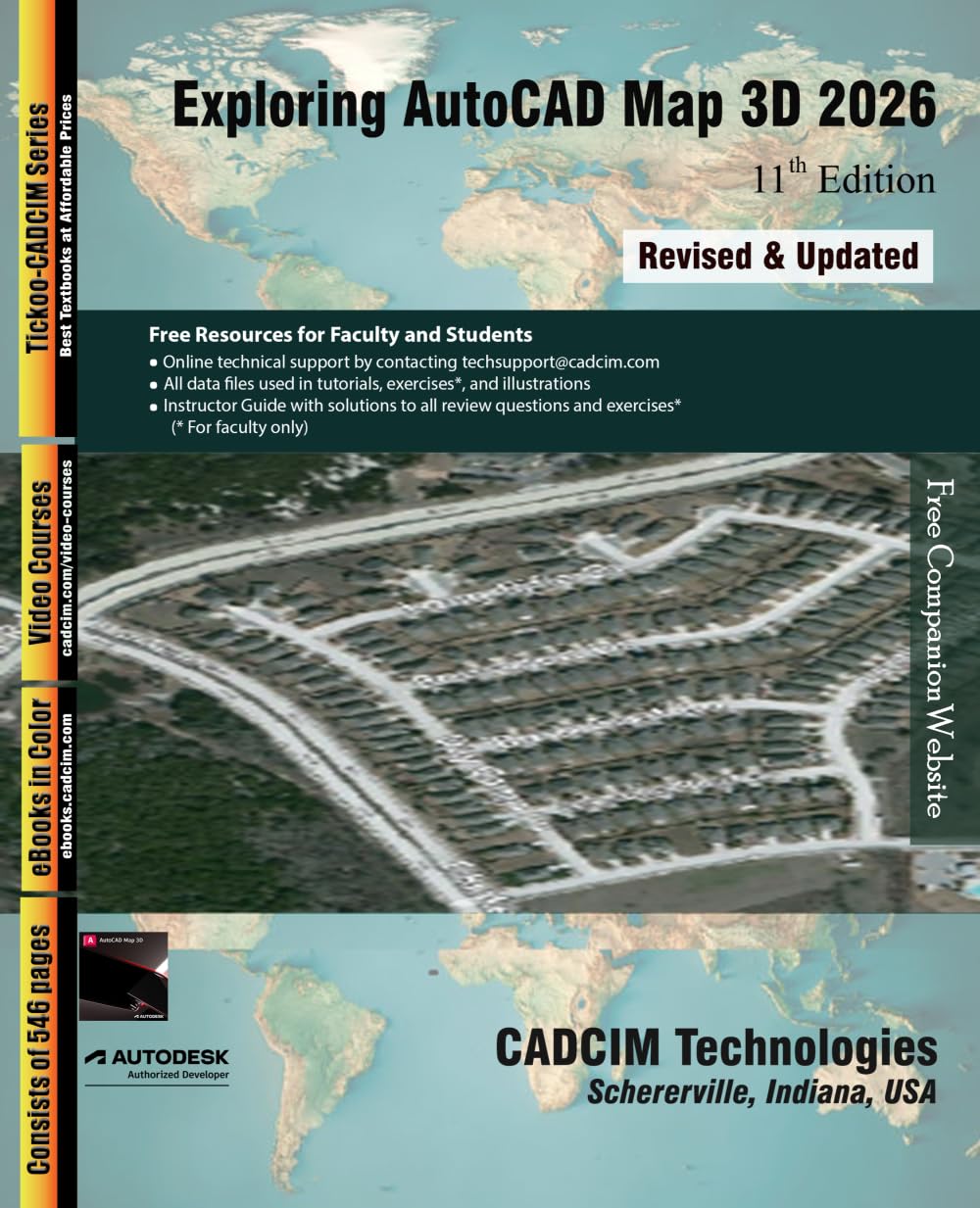 Exploring AutoCAD Map 3D 2026, 11th Edition