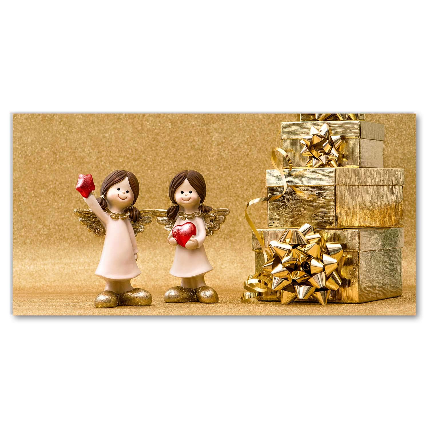 Tableaux la mur Noël verre trempé sécurisé anti-rayures Tulup 140x70