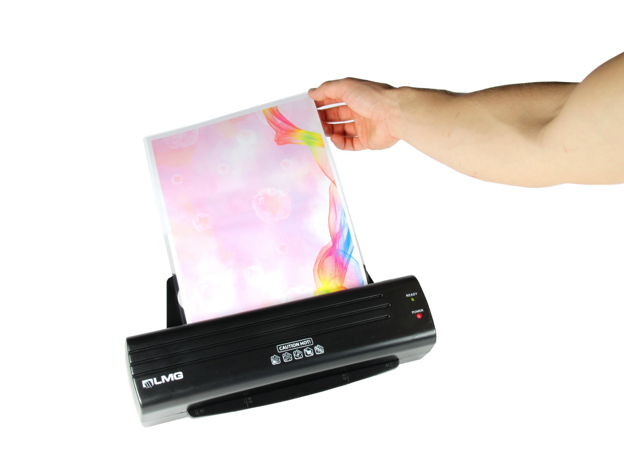 LMG DWL-328 Laminiergerät | hochwertiger A3 Laminator für den Office-Bereich | kurze Aufwärmzeit | mit LED-Display