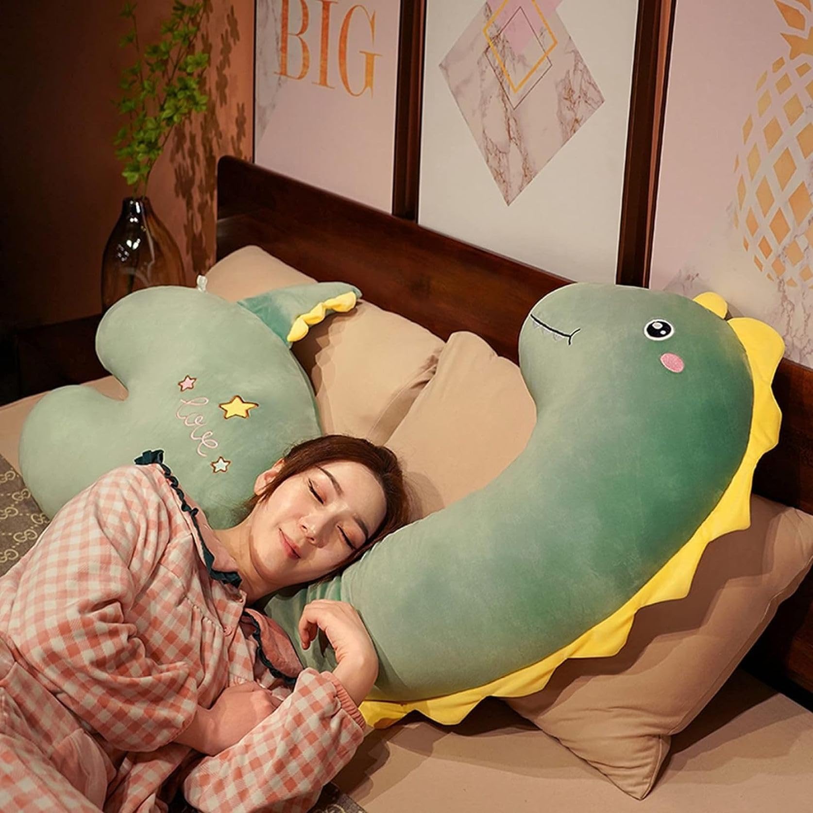 抱き枕 クッション だきまくら 横向き寝 かわいい 恐竜 ロング クッション☆彡 楽天市場】送料無料 抱き枕 横向き寝 クッション かわいい 恐竜
