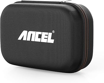 ANCEL Protective Case Storage Bag for OBD2 Scanner FX2000 FX6000, Code Reader AD530 VD500 BM700, Battery Tester BST200 BM200 BA301, Professional Waterproof Shockproof Carry Box with ZipperCase Only