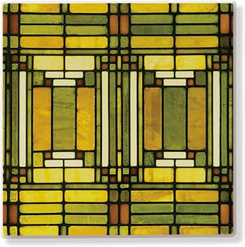 Counter Art Frank Lloyd Wright Oak Park Skylight Coasters