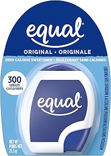 EQUAL 0 Calorie Sweetener Tablets, Sugar Substitute, Zero Calorie Sugar Free Sweetener Tablets, 300-Count