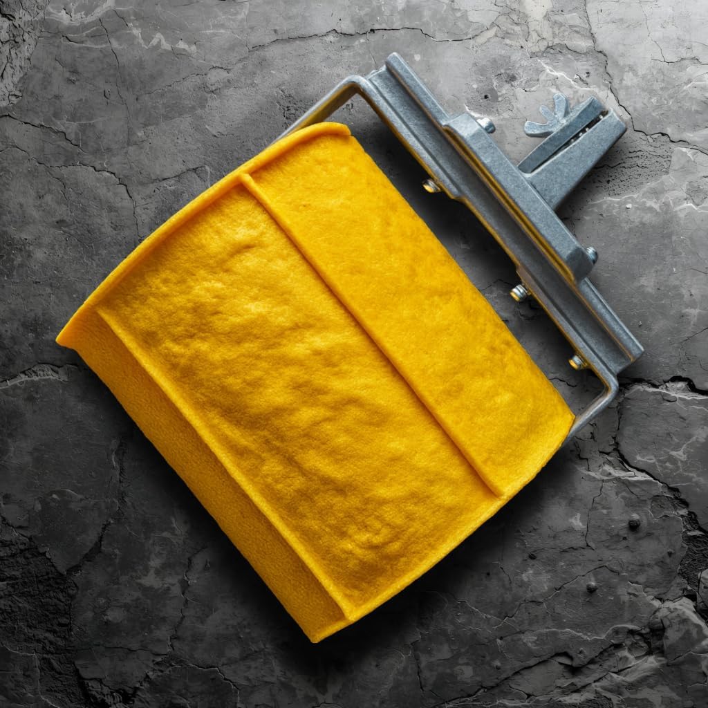 Concrete Stamp Roller Set for Decorative Borders (Old World Soldier Course) For Stamped Concrete & Overlay - Quick & Easy Way to Stamp Curves & Add Linear Features