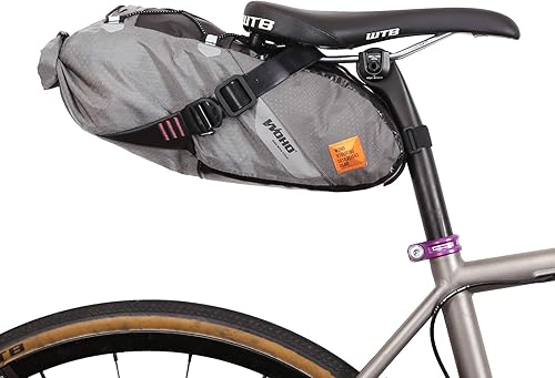 WOHO Xtouring Bikepacking Bolsa de sillín Dry S Hierro Gris