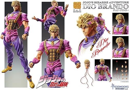 Miniatura 7 de Medicos La extraña aventura de JoJo: Parte 1 - Sangre fantasma: Estatua de acción estupenda de Dio Brando