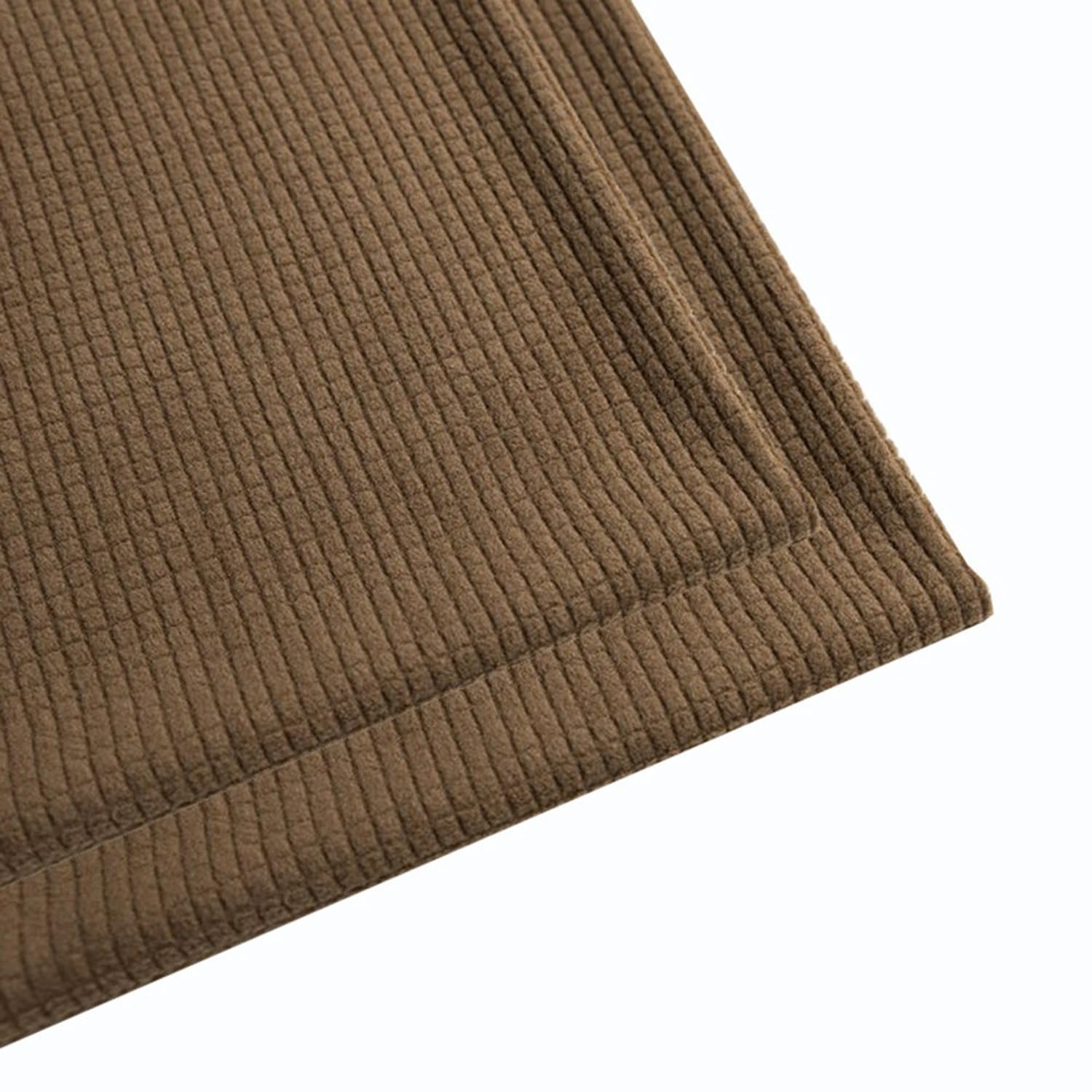 HKJGNH Set of 2 Pillow Covers Corduroy Soft Extra Large Cushion Covers For Living Room Sofa Super King Size Pillow Cases Decorative Couch Pillowcases(H6,2pcs 90x90 cm (36x36 in))
