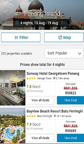 Booking Malaysia Hotels