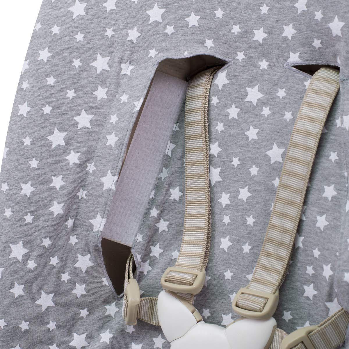 JYOKO KIDS Bezug kompatibel mit Stokke Newborn (White Star)