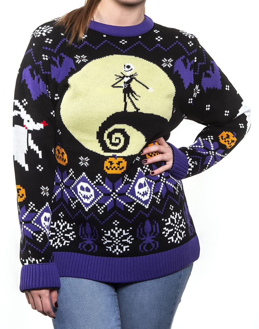 MerchoidNightmare Before Christmas Ugly Christmas Sweater for Women and Men Disney Gift