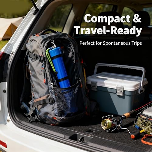 Miniatura 4 de Caña de catapulta de pesca 2026, caña de pescar catapulta de tiro con vara, herramientas de pesca de señuelo de pesca telescópico portátil, juego de