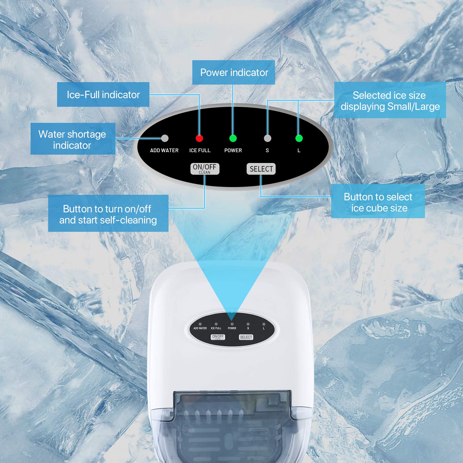 R.W.FLAME Ice Maker