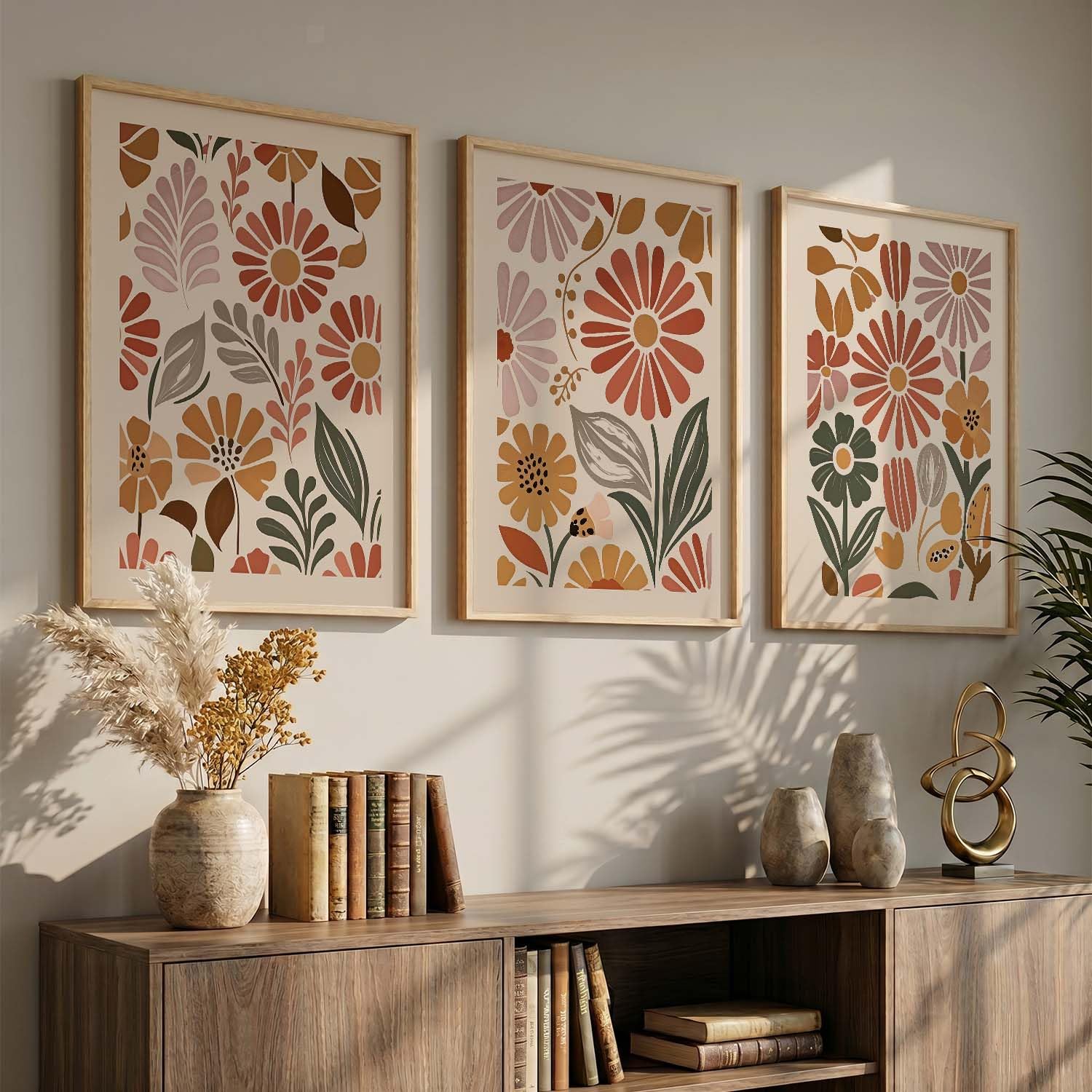 BOHO Wall Art Set - Modern Boho Decor Frames -28 BOHO Wall Art Set - Modern Boho Decor Frames -28