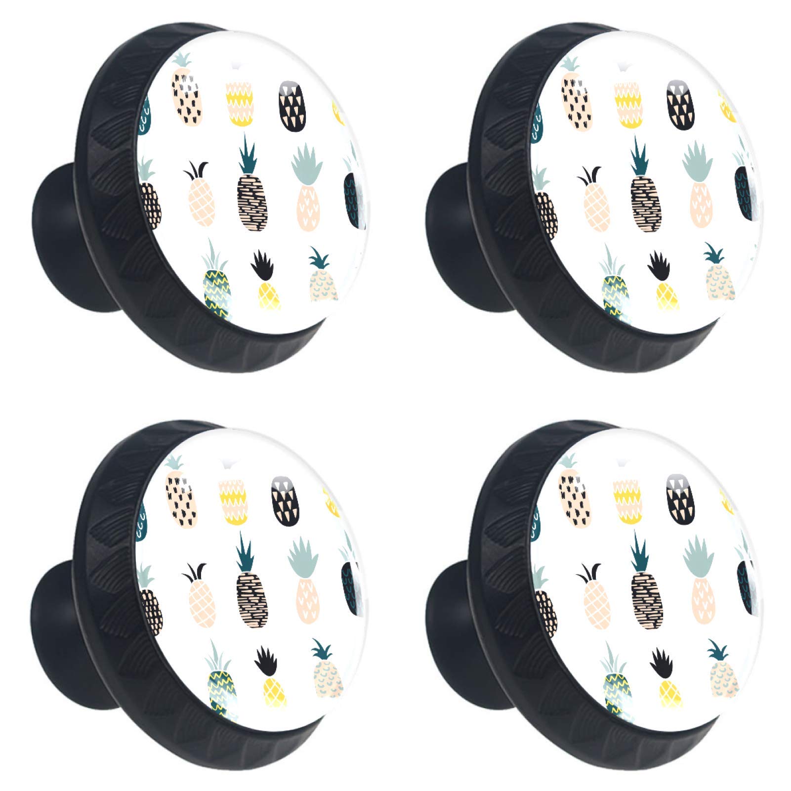 Boutons en verre ananas de 30 mm pour rafraîchir la décoration de votre cuisine