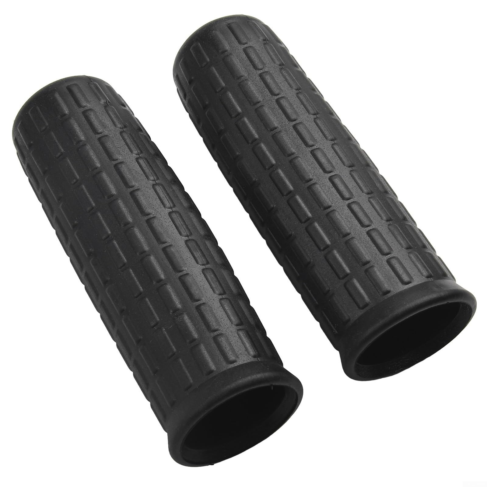 Wheelbarrow Handle Grips Replacement, Heavy Duty Rubber Round Tubes Anti-Slip Design for Garden Cart Trolley with 30mm Diameter 2 Pack(122 x 32mm)