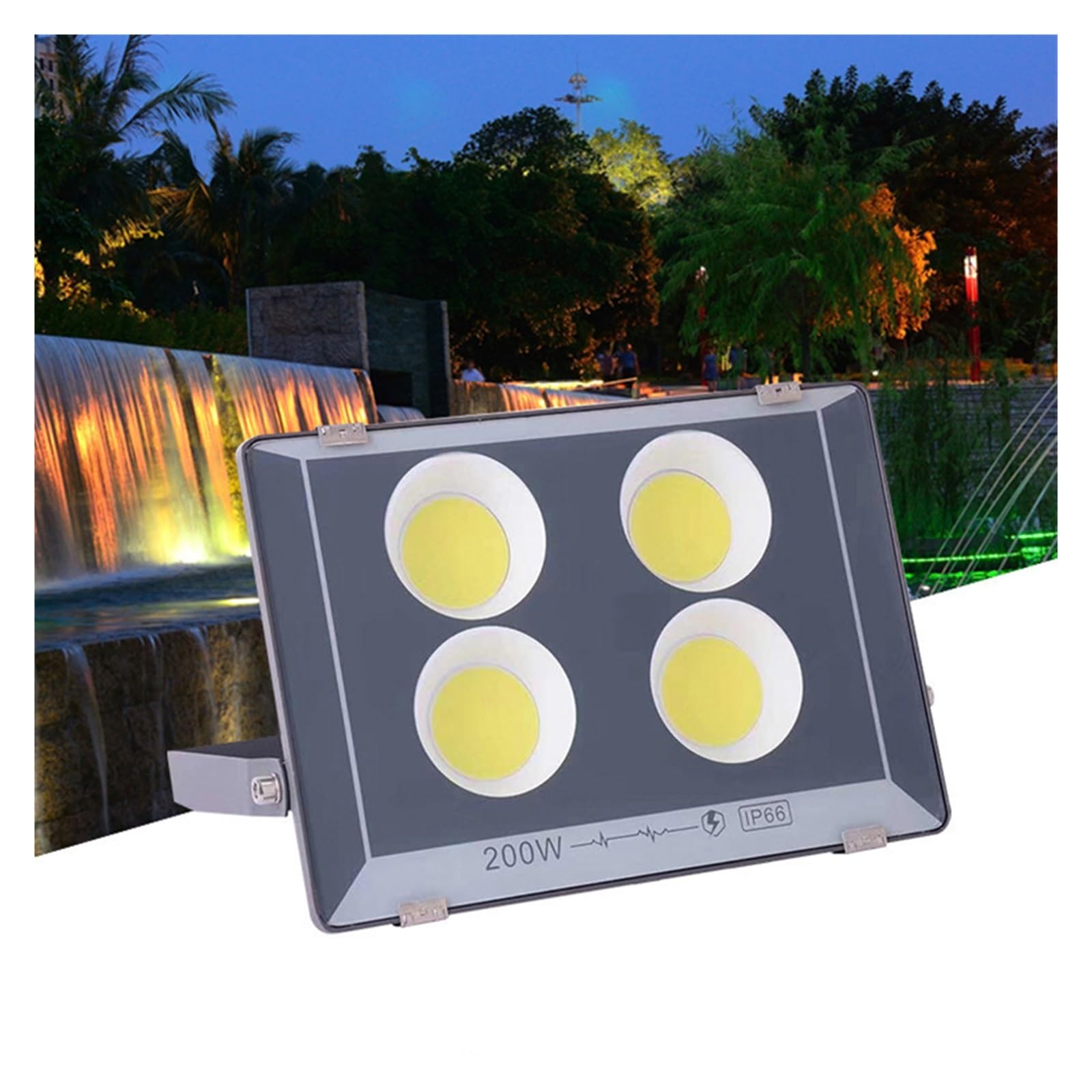 Proiettore A LED 300W 200W 100W 50W Proiettore Da Giardino For Esterni Impermeabile IP66 Ad Alta Luminosità Proiettore Da Parete Faretto(250W)