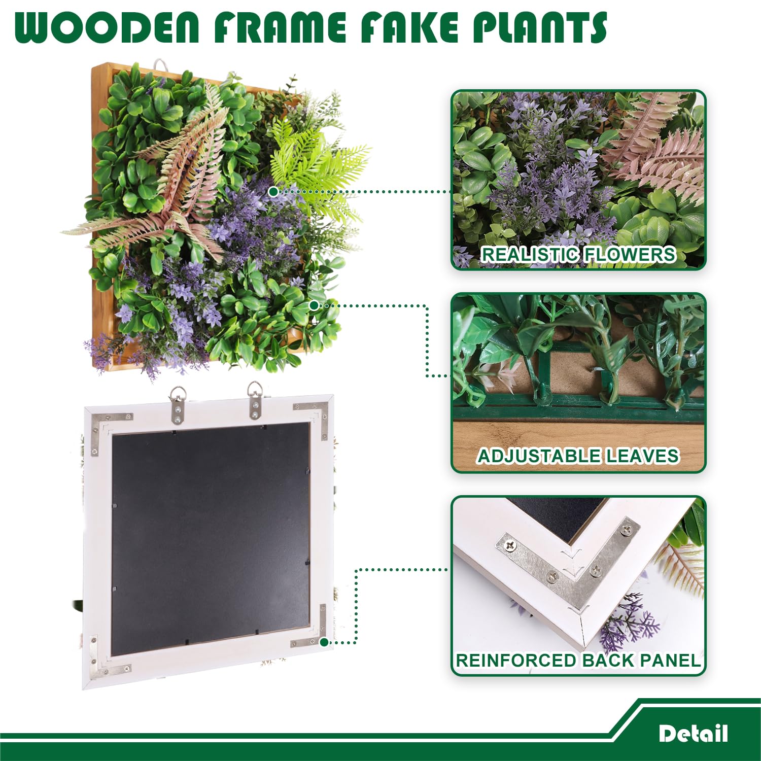 Hojas Falsas Para Colgar, Plantas Colgantes Para Bodas, Verd | Cuotas
