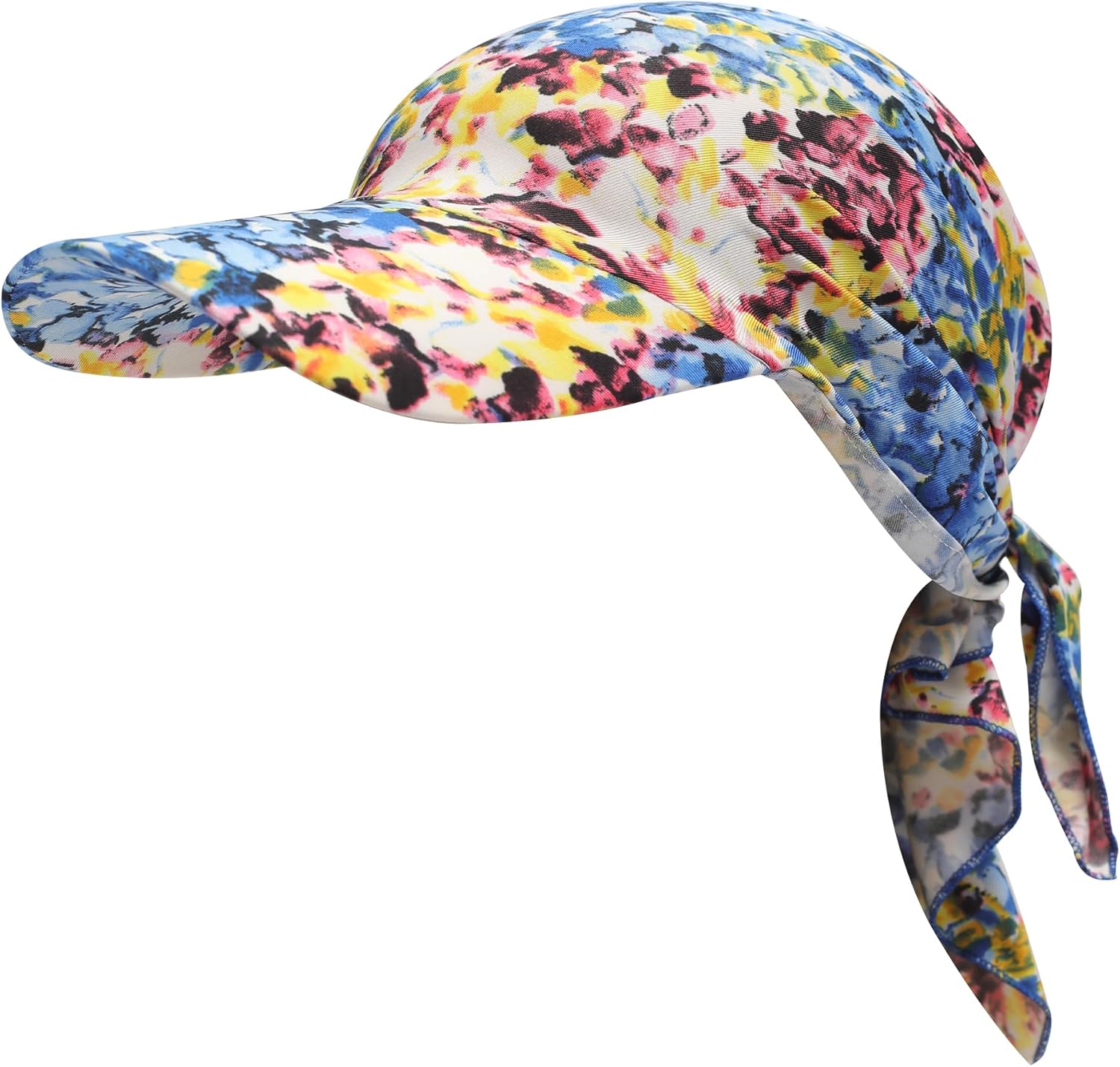 ZLYC Women's Summer Chemo Headwear Brim Visor Hat Beanie Hat - Image 5