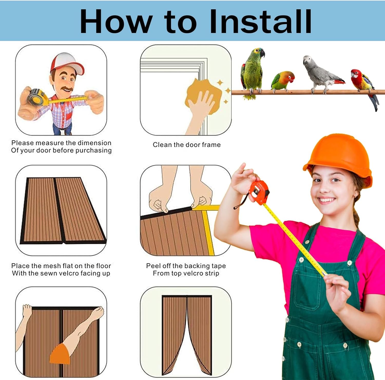 網戸 玄関 ドア用マグネットマグネット式網戸玄関簡易 133 x 243 cm 静音仕様取付簡単ドア用自動で閉まる換気対策虫除けハエ