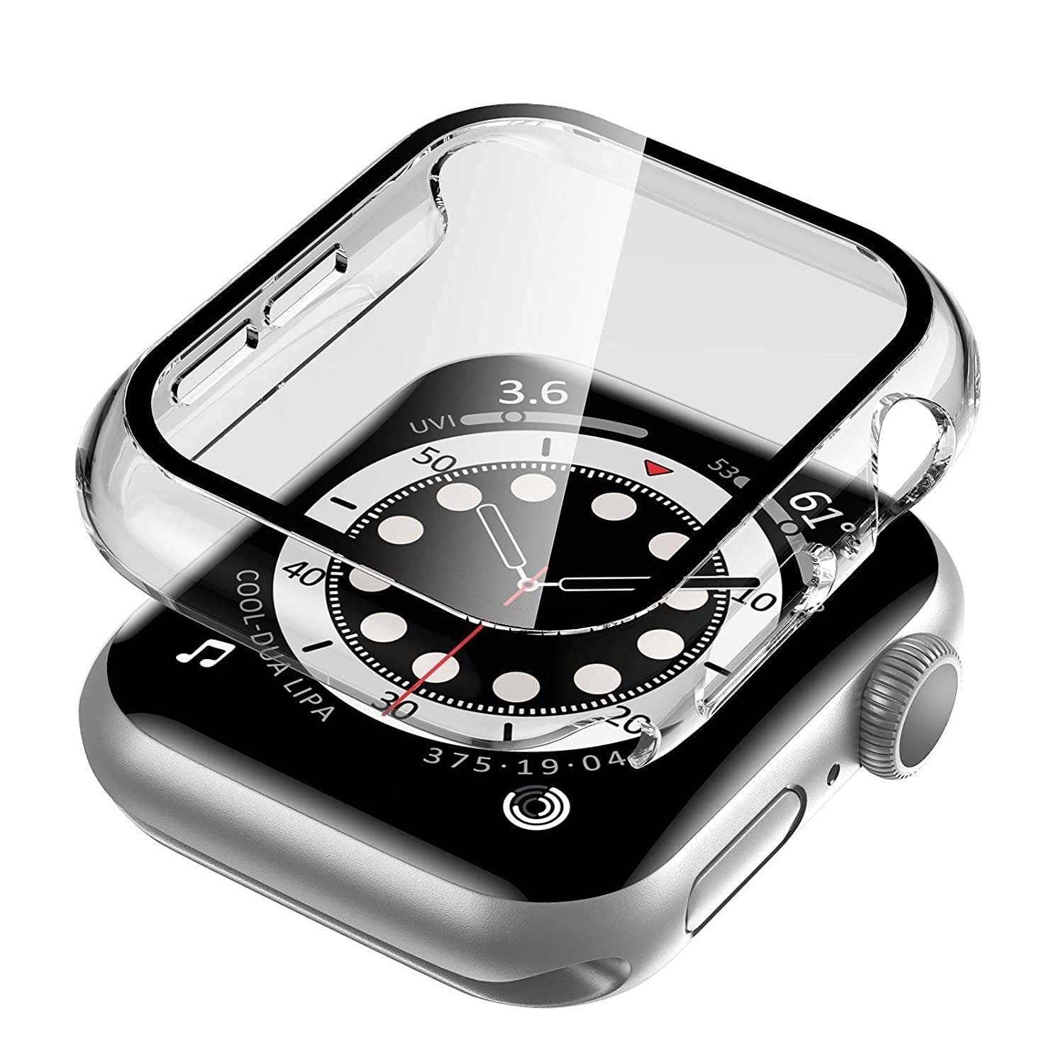 Printme i.Watch Case/Cover - Compatible with i.Watch Full Coverage, Built-in 9H Hardness Tempered Glass Screen Protector (Transparent, 42 MM) (B09842N9QT) Amazon Price History, Amazon Price Tracker
