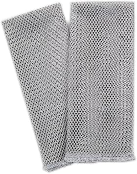 Norwex Netted Dish Cloth - Set of TWO - in Graphite