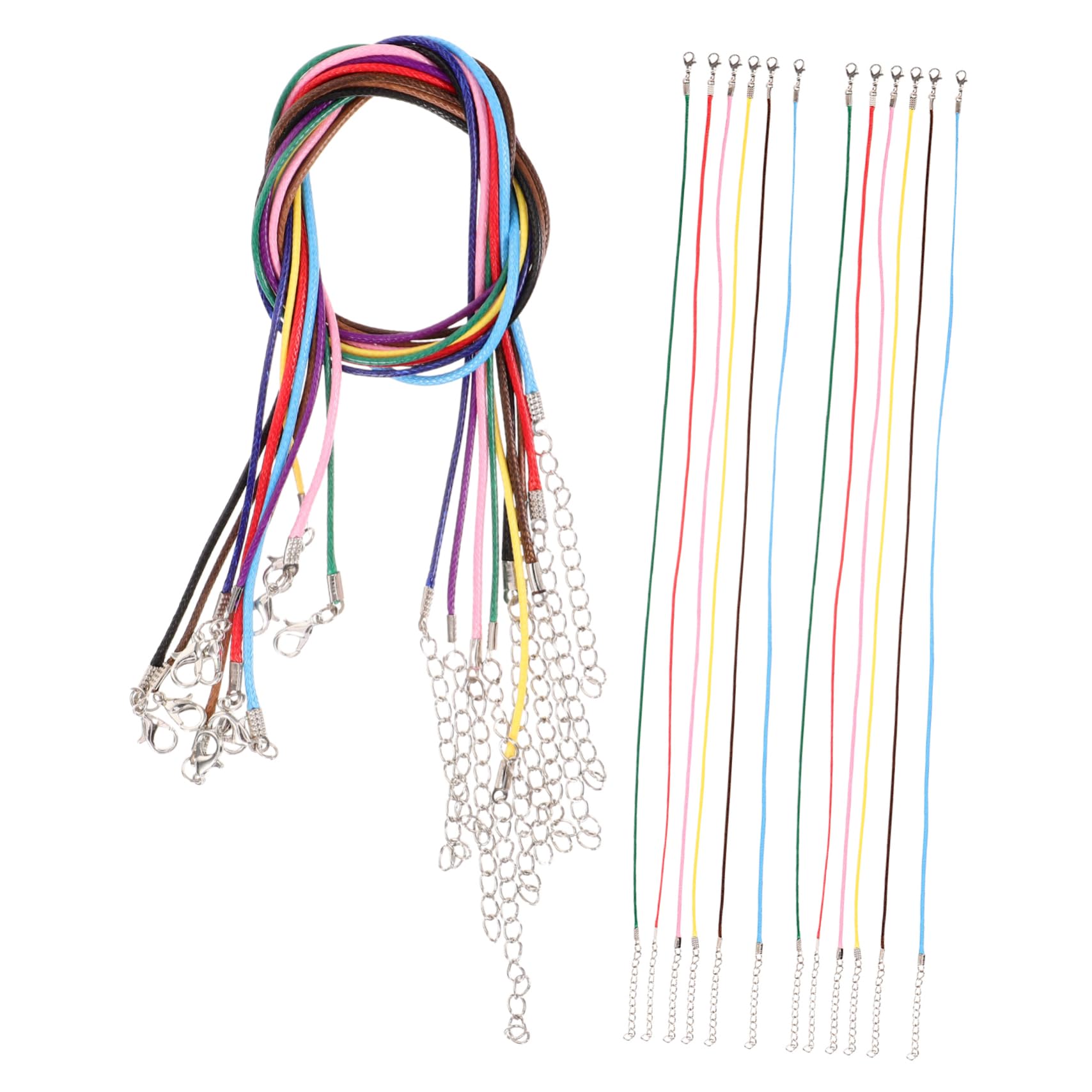 Fils de cuir pour bijoux avec fermoirs intégrés pour résoudre vos montages DIY