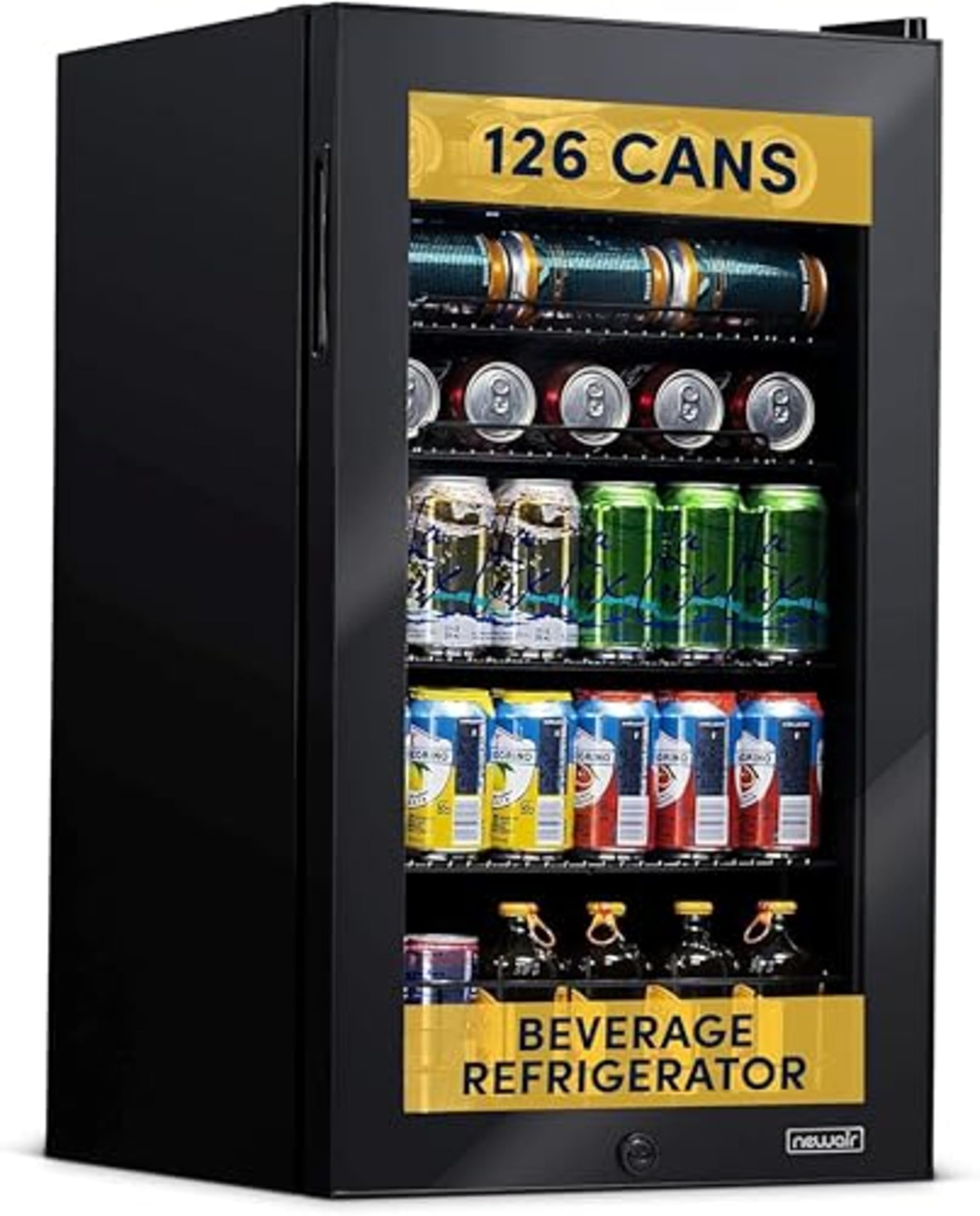 Amazon.com: NewAir 126 Can Beverage Refrigerator | Freestanding