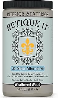 Retique It Water-Based Interior/Exterior Wood Stain (Weathered Gray)