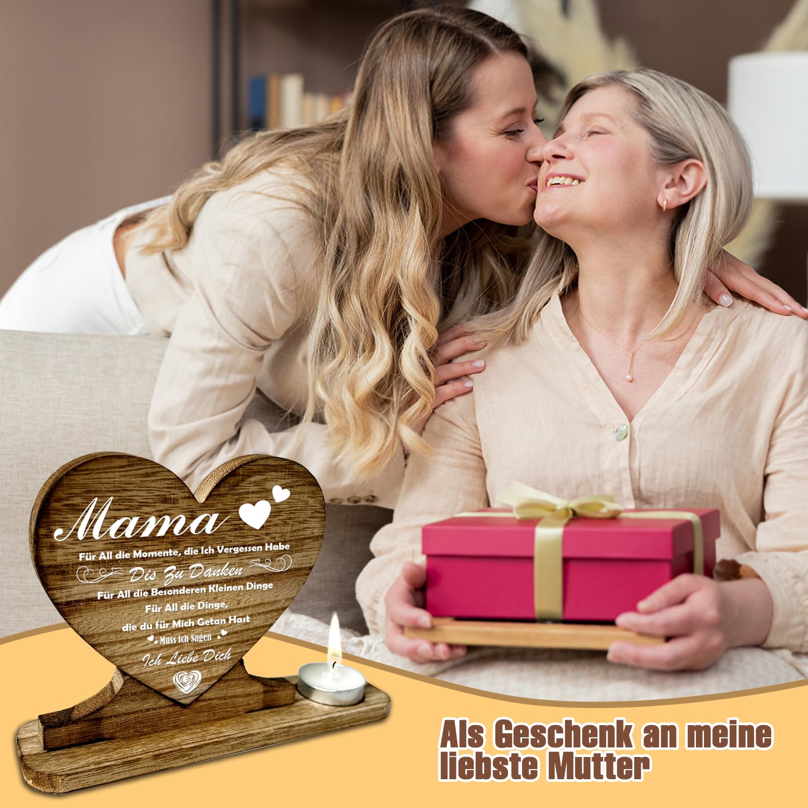 Spreukenbordje | mama, Wij Hebben Echt Geprobeerd Het Beste Cadeau Voor Jou Te