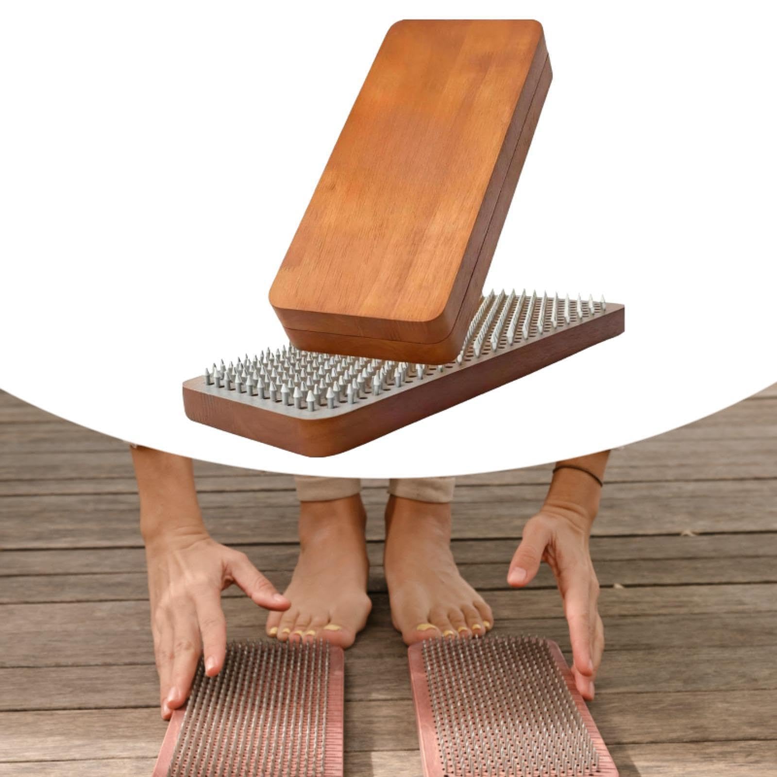kowaku Tabla para Principiantes de, Ideal para Acupresión Y Meditación. Fácil de Transportar, Portátil Y Resistente
