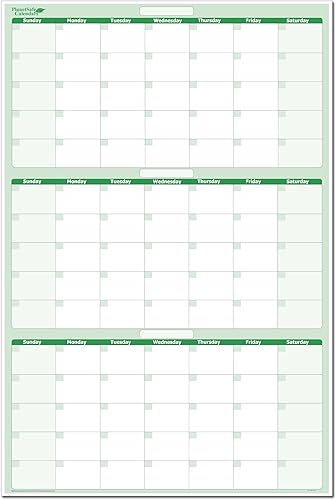 Calendario vertical de 56 x 36 pulgadas para tareas, objetivos y objetivos borrables de 90 días, planificador de pared grande para el hogar,